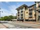 Apartment building showcasing modern architectural details, balconies, and well-maintained landscaping at 5300 Peachtree Rd # 2309, Chamblee, GA 30341