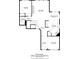 Detailed floor plan showing the layout of the rooms, including the kitchen, living room, and bedrooms at 812 Autry Oak Ct, Alpharetta, GA 30022