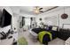 Eclectic style bedroom with a patterned headboard, contemporary decor, and natural light at 2404 Fitts Dr, Conyers, GA 30094