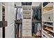 Walk-in closet with custom shelving and organization systems provides ample storage at 452 Rockford Pass, Marietta, GA 30064