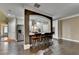 Charming kitchen featuring counter seating and sleek stainless steel appliances for modern living at 2515 Gadsen Walk, Duluth, GA 30097