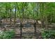 Private community dog park surrounded by lush greenery and trees at 4254 River Green Dr # 613, Atlanta, GA 30327