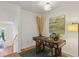 Office space with hardwood floors, a decorative desk, and natural light at 4254 River Green Dr # 613, Atlanta, GA 30327