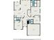 Detailed floor plan illustrating the layout of the home, including room dimensions and flow at 7057 Silver Bend Ovrlk, Austell, GA 30168