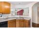 Efficient kitchen featuring ample counter space and a convenient breakfast bar at 7057 Silver Bend Ovrlk, Austell, GA 30168