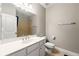 Clean bathroom featuring a white vanity and shower at 2412 St Davids Sq # 16, Kennesaw, GA 30152