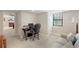 Basement office space with a desk, chair, and natural light from a window, ideal for working from home at 3841 Admiral Dr, Atlanta, GA 30341