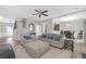 Bright living room offering a fireplace, comfortable seating, and an open floor plan at 1804 Evadale Ct # 1, Mableton, GA 30126