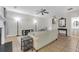 Relaxing living room with neutral paint, tile flooring, a fireplace, and ample natural light at 1804 Evadale Ct # 1, Mableton, GA 30126