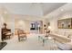 Bright living room boasts neutral colors, vaulted ceiling, and open floor plan at 2885 Coles Way, Atlanta, GA 30350