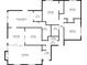 Detailed floor plan of the home layout including room dimensions at 374 Lamancha Ct, Lawrenceville, GA 30044