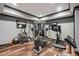 Home gym featuring exercise equipment, perfect for staying active and healthy at 1344 Hamilton Creek Nw Dr, Kennesaw, GA 30152