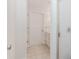 Bright bathroom featuring neutral colors, white cabinet, sink and mirror at 1100 Midland Way, Lawrenceville, GA 30043