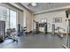 Well-equipped gym with weight machines and sleek, modern design at 285 Centennial Olympic Park Nw Dr # 1905, Atlanta, GA 30339