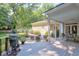 Outdoor space with grill, entertaining spaces, and covered porch, great for relaxation and socializing at 575 Valley Hall Dr, Sandy Springs, GA 30350