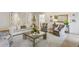 Bright and airy living room featuring neutral tones, fireplace, and elegant decor at 2671 Bohler Nw Rd, Atlanta, GA 30327