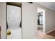 Conveniently located laundry with stackable washer and dryer at 3160 Seven Pines Unit 105 Ct, Atlanta, GA 30339