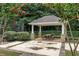 Covered picnic area with a table and seating, perfect for outdoor gatherings at 3160 Seven Pines Unit 105 Ct, Atlanta, GA 30339