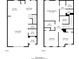 Complete floor plan showcasing first and second floor layouts with room dimensions at 235 Orchard Dr, Covington, GA 30014