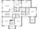 Second-floor layout showing the primary bedroom, bathrooms, laundry, and additional bedrooms at 2297 Nesbitt Ne Dr, Brookhaven, GA 30319
