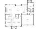 Layout of the first floor showing the Gathering room, kitchen, dining area, and garage at 2297 Nesbitt Ne Dr, Brookhaven, GA 30319