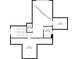 Third-floor layout with bonus room, bedroom, bathroom, and attic at 2297 Nesbitt Ne Dr, Brookhaven, GA 30319
