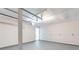Bright garage with painted floors, overhead door and interior access at 4271 Brighton Nw Way, Kennesaw, GA 30144