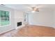 The living room features a fireplace and hardwood floors at 4271 Brighton Nw Way, Kennesaw, GA 30144