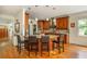Stylish kitchen with granite countertops, stainless steel appliances, and a functional island with seating at 177 Ridgeland Ave, Decatur, GA 30030