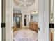 The main bathroom boasts dual vanities, walk-in shower and closet at 3099 Hidden Falls Dr, Buford, GA 30519