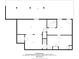 Detailed floor plan of the basement showing room dimensions and layout at 5254 Greenpoint Drive, Stone Mountain, GA 30088