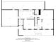 Detailed floor plan of the first floor showcasing living spaces at 5254 Greenpoint Drive, Stone Mountain, GA 30088