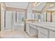 Large bathroom with soaking tub and shower with large vanity offers a functional and relaxing space at 747 Gardenside Se Cir, Marietta, GA 30067