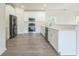 Modern kitchen with stainless steel appliances and white cabinets at 296 Water Oak Pl, Alpharetta, GA 30009