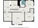Second-floor floor plan featuring kitchen, dining area, Gathering room, bedrooms, utility, and bathrooms at 86 Stratford Nw Dr, Atlanta, GA 30311