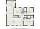 First-floor floor plan featuring kitchen, dining area, living room, bedrooms, and bathrooms at 86 Stratford Nw Dr, Atlanta, GA 30311