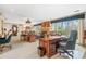 Finished basement featuring a fireplace and ample seating area at 1500 Historic Vw, Stone Mountain, GA 30087