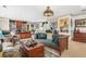 Comfortable living area features a plush sofa and traditional decor at 1500 Historic Vw, Stone Mountain, GA 30087