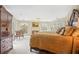 Spacious main bedroom with fireplace, sitting area, and large windows overlooking a wooded view at 1500 Historic Vw, Stone Mountain, GA 30087