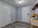 Inviting entryway with hard surface floors and decorative shelving at 20 Friendship Rd, Euharlee, GA 30145