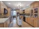 Well-equipped kitchen with stainless steel appliances, oak cabinets, and a center island at 20 Friendship Rd, Euharlee, GA 30145