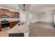 Updated kitchen featuring granite countertops, stainless appliances, and ample storage at 436 Vermeer Ct, Locust Grove, GA 30248