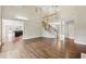 Spacious living room with staircase at 4685 Braselton Hwy, Hoschton, GA 30548