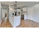 Beautiful kitchen island featuring granite countertops and stainless steel appliances at 3991 Adamsville Sw Dr, Atlanta, GA 30331