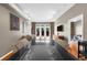 Expansive living space boasts modern lighting, stylish decor, and access to both a balcony and a tranquil fitness area at 5300 Peachtree Rd # 1608, Chamblee, GA 30341
