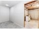 Bare basement walls in process of remodel at 1122 Cayuga Ct, Dacula, GA 30019