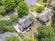 Picturesque aerial view showcasing the home's expansive lot and neighborhood at 3438 Winborn Walk Northwest Nw, Kennesaw, GA 30152