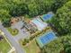 Beautiful community pool and tennis courts surrounded by lush greenery create a peaceful setting at 3438 Winborn Walk Northwest Nw, Kennesaw, GA 30152