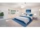 Serene main bedroom with bay window, plush carpeting, and a calming color palette at 1488 White Columns Blvd, Canton, GA 30115