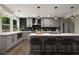 Updated kitchen featuring stainless steel appliances, quartz countertops, and an island with seating at 1218 Crestwood Se Dr, Atlanta, GA 30316